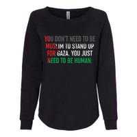 Stand Up For Gaza, Free Palestine Womens California Wash Sweatshirt