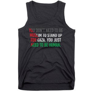 Stand Up For Gaza, Free Palestine Tank Top