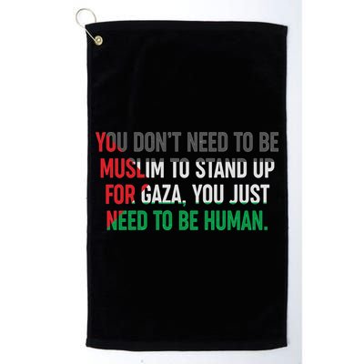 Stand Up For Gaza, Free Palestine Golf Towel