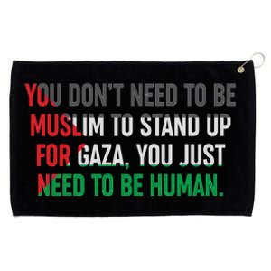 Stand Up For Gaza, Free Palestine Grommeted Golf Towel