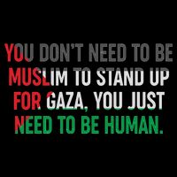 Stand Up For Gaza, Free Palestine Womens T-Shirt
