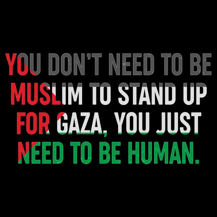 Stand Up For Gaza, Free Palestine Womens T-Shirt