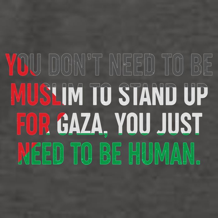 Stand Up For Gaza, Free Palestine Vector Backpack