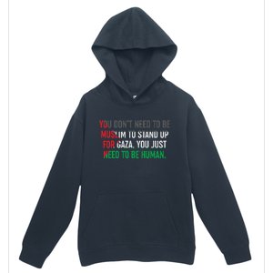 Stand Up For Gaza, Free Palestine Urban Pullover Hoodie