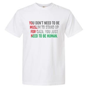 Stand Up For Gaza, Free Palestine Garment-Dyed Heavyweight T-Shirt