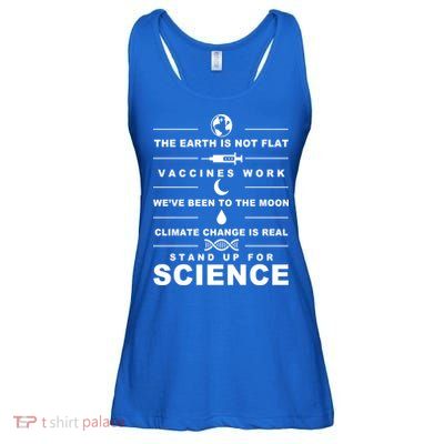 Stand Up For Science Ladies Essential Flowy Tank