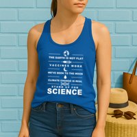 Stand Up For Science Womens Tank Top
