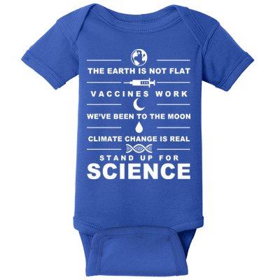 Stand Up For Science Baby Bodysuit
