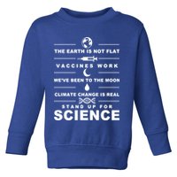 Stand Up For Science Toddler Sweatshirt