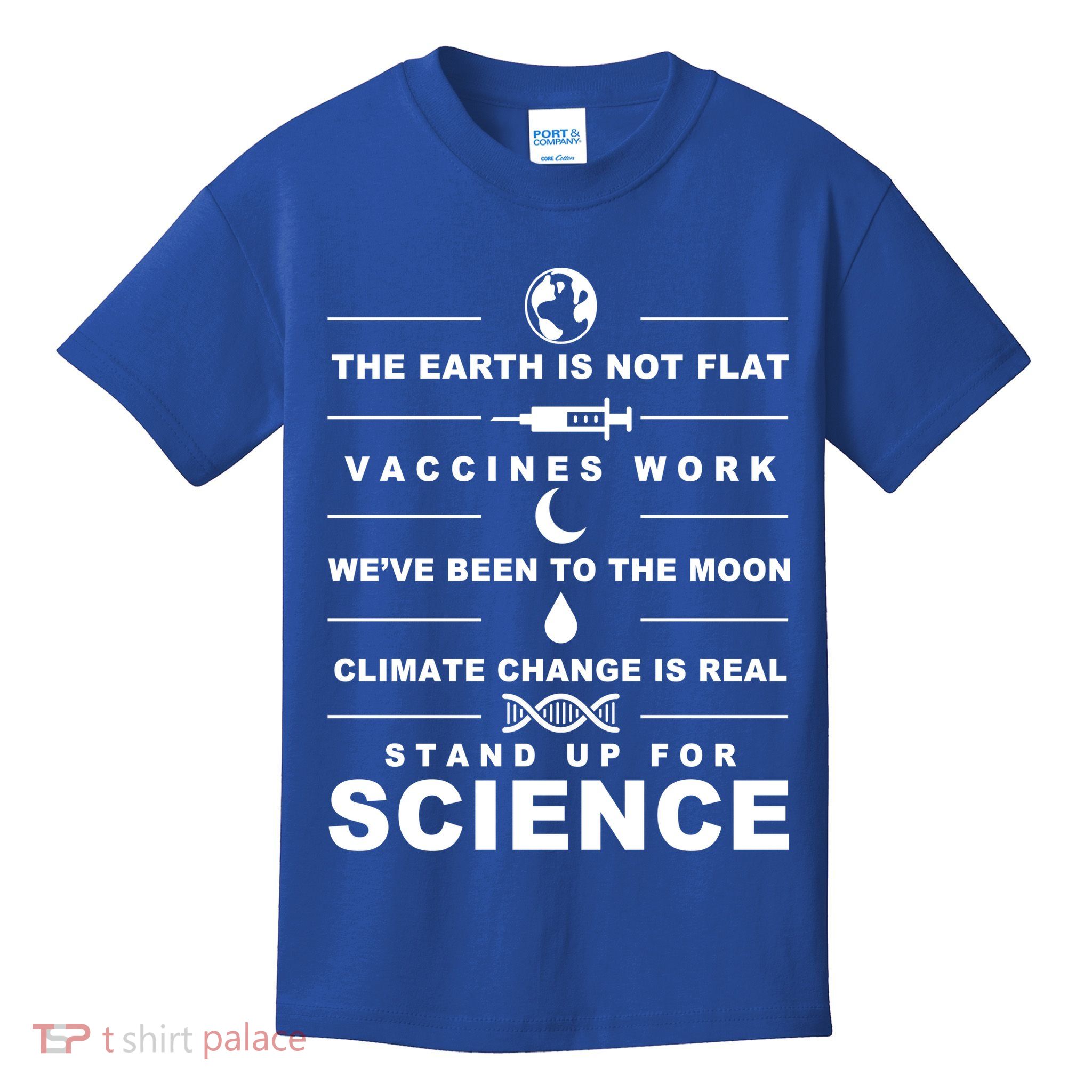 Stand Up For Science Kids T-Shirt