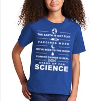 Stand Up For Science Kids T-Shirt