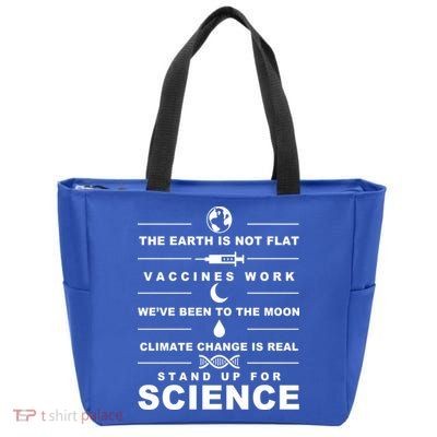 Stand Up For Science Zip Tote Bag