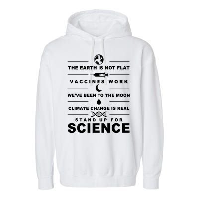 Stand Up For Science Garment-Dyed Fleece Hoodie