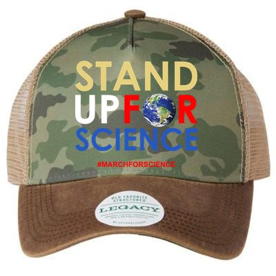 Stand Up For Science March For Science Earth Day Legacy Tie Dye Trucker Hat