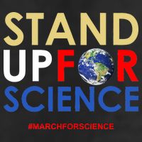 Stand Up For Science March For Science Earth Day 7 Panel Mesh Trucker Snapback Hat