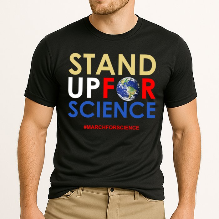 Stand Up For Science March For Science Earth Day Performance Shirt