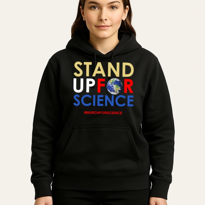 Stand Up For Science March For Science Earth Day Hoodie
