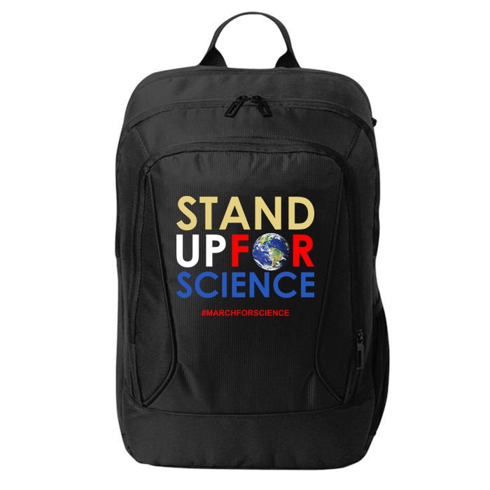 Stand Up For Science March For Science Earth Day City Backpack
