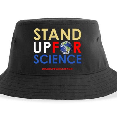 Stand Up For Science March For Science Earth Day Sustainable Bucket Hat