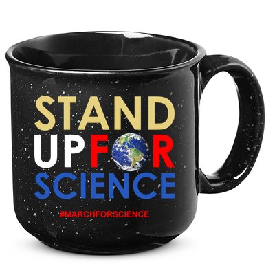 Stand Up For Science March For Science Earth Day 15oz Campfire Ceramic Mug