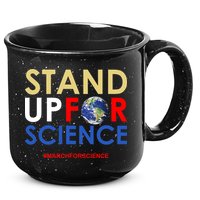 Stand Up For Science March For Science Earth Day 15oz Campfire Ceramic Mug