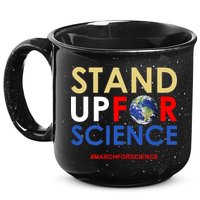 Stand Up For Science March For Science Earth Day 15oz Campfire Ceramic Mug