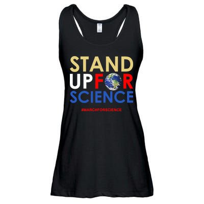 Stand Up For Science March For Science Earth Day Ladies Essential Flowy Tank
