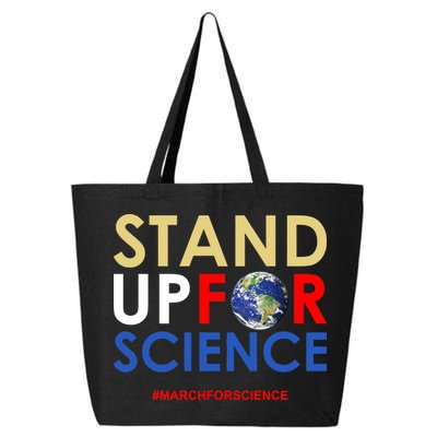 Stand Up For Science March For Science Earth Day 25L Jumbo Tote