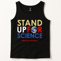 Stand Up For Science March For Science Earth Day Tank Top
