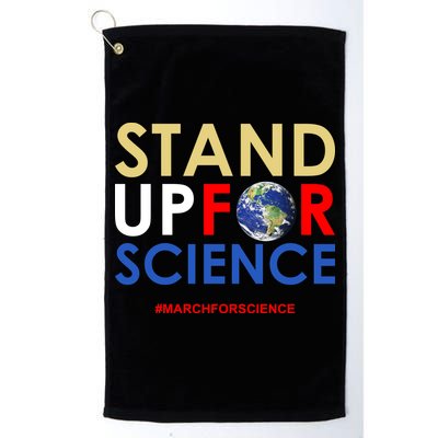 Stand Up For Science March For Science Earth Day Golf Towel