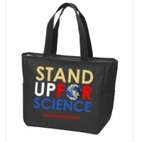 Stand Up For Science March For Science Earth Day Zip Tote Bag