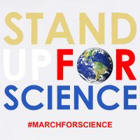 Stand Up For Science March For Science Earth Day Garment-Dyed Sweatshirt
