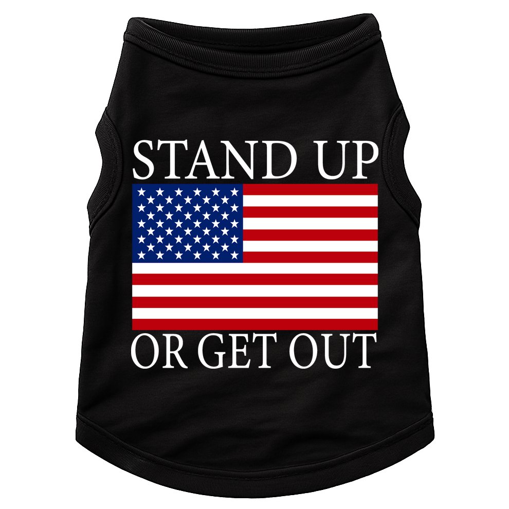 Stand Up Or Get Out Doggie Tank