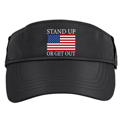Stand Up Or Get Out Adult Drive Performance Visor