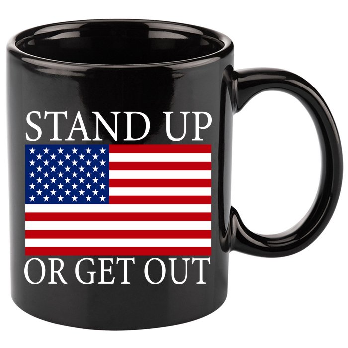 Stand Up Or Get Out 11oz C Handle Ceramic Mug