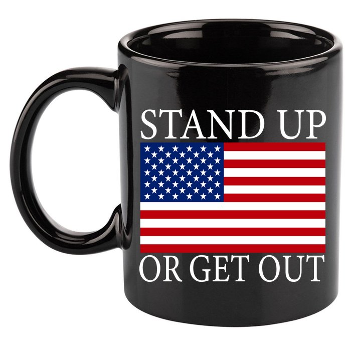Stand Up Or Get Out 11oz C Handle Ceramic Mug