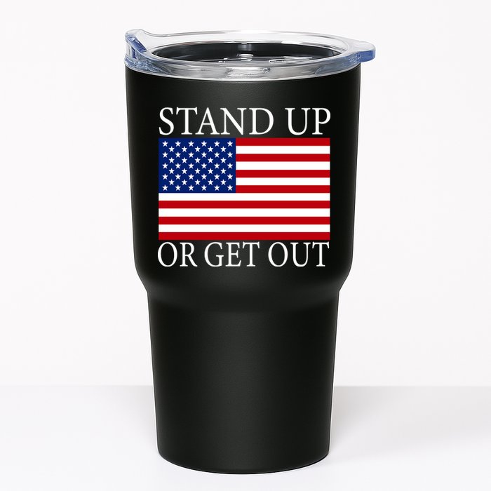 Stand Up Or Get Out Tumbler