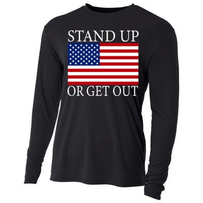 Stand Up Or Get Out Cooling Performance Long Sleeve Crew