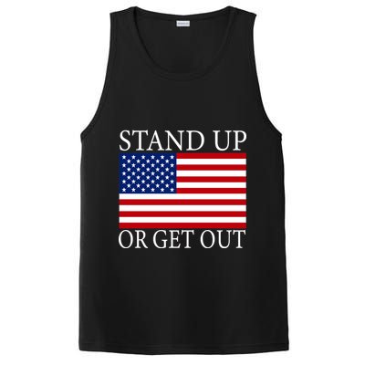 Stand Up Or Get Out PosiCharge Competitor Tank