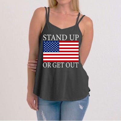 Stand Up Or Get Out Women's Strappy Tank