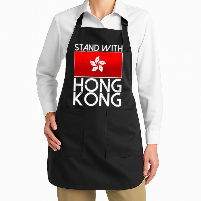 Stand With Hong Kong Pro Democracy Apron