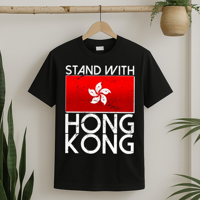 Stand With Hong Kong Pro Democracy T-Shirt