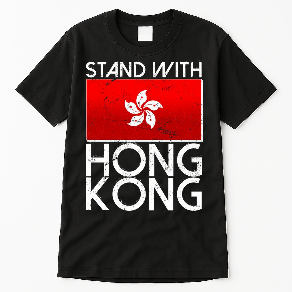 Stand With Hong Kong Pro Democracy Tall T-Shirt