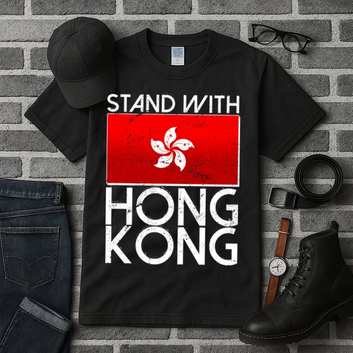 Stand With Hong Kong Pro Democracy Tall T-Shirt
