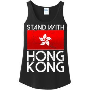 Stand With Hong Kong Pro Democracy Ladies Essential Tank