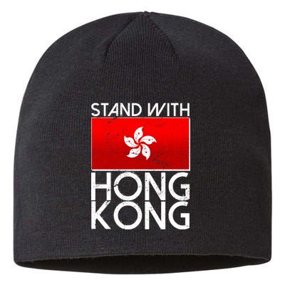 Stand With Hong Kong Pro Democracy Sustainable Beanie