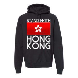 Stand With Hong Kong Pro Democracy Premium Hoodie