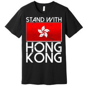 Stand With Hong Kong Pro Democracy Premium T-Shirt