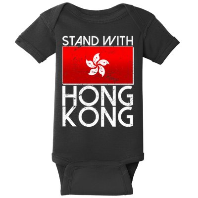 Stand With Hong Kong Pro Democracy Baby Bodysuit