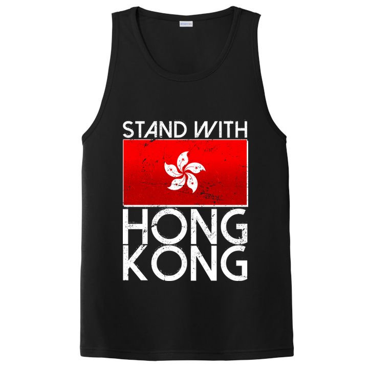 Stand With Hong Kong Pro Democracy PosiCharge Competitor Tank